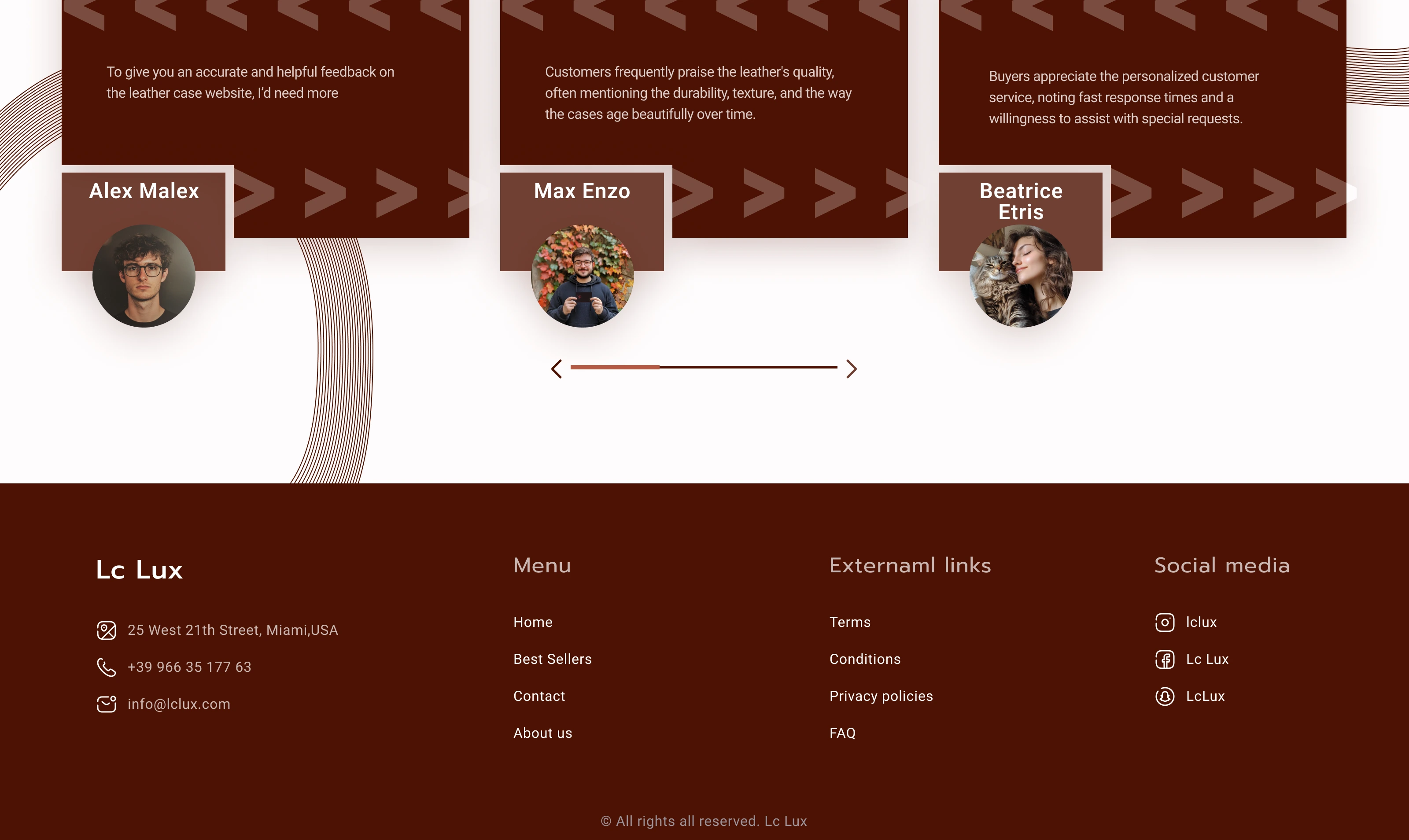 LeatherCraft Lux design slide 23